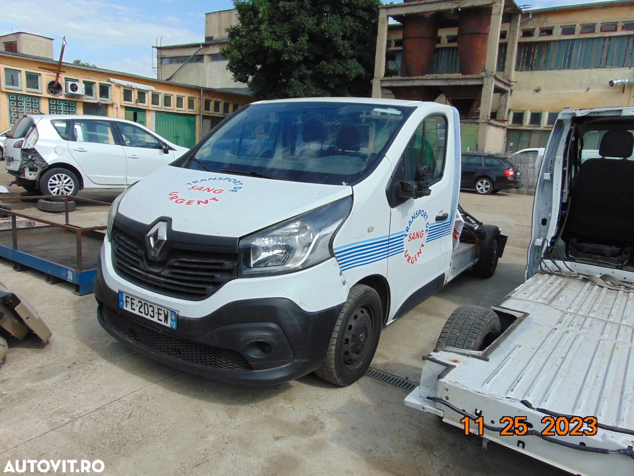 Macara geam Renault Trafic 3 aan 2014-2021 Opel Vivaro macarale gemauri eletrice stanga dreapta - 1