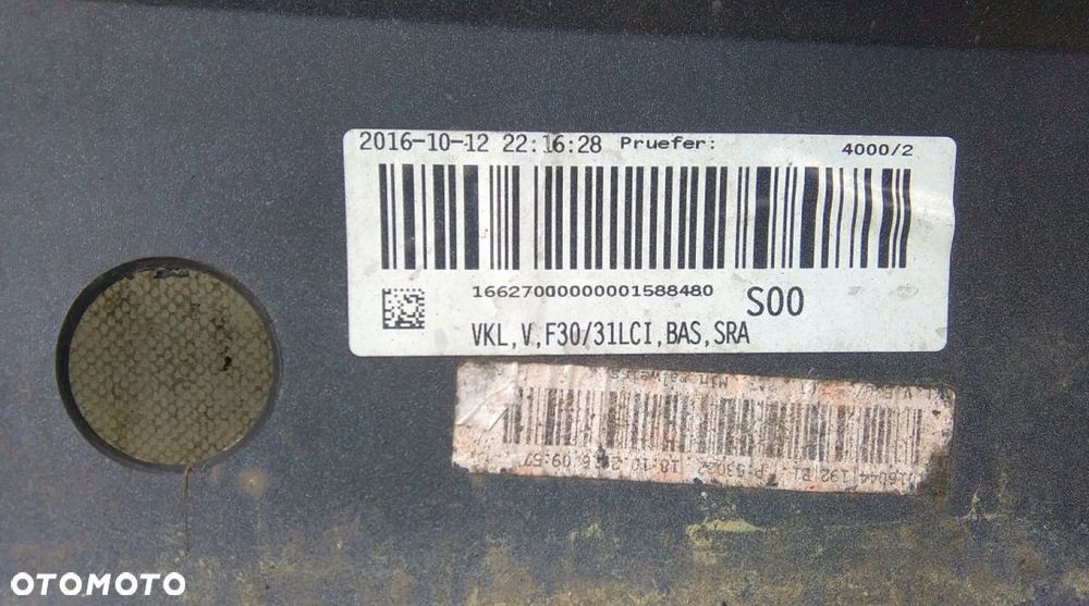 BMW F30 F31 MOCOWANIE CZUJNIKA PDC 7396905 7396906 oem - 3