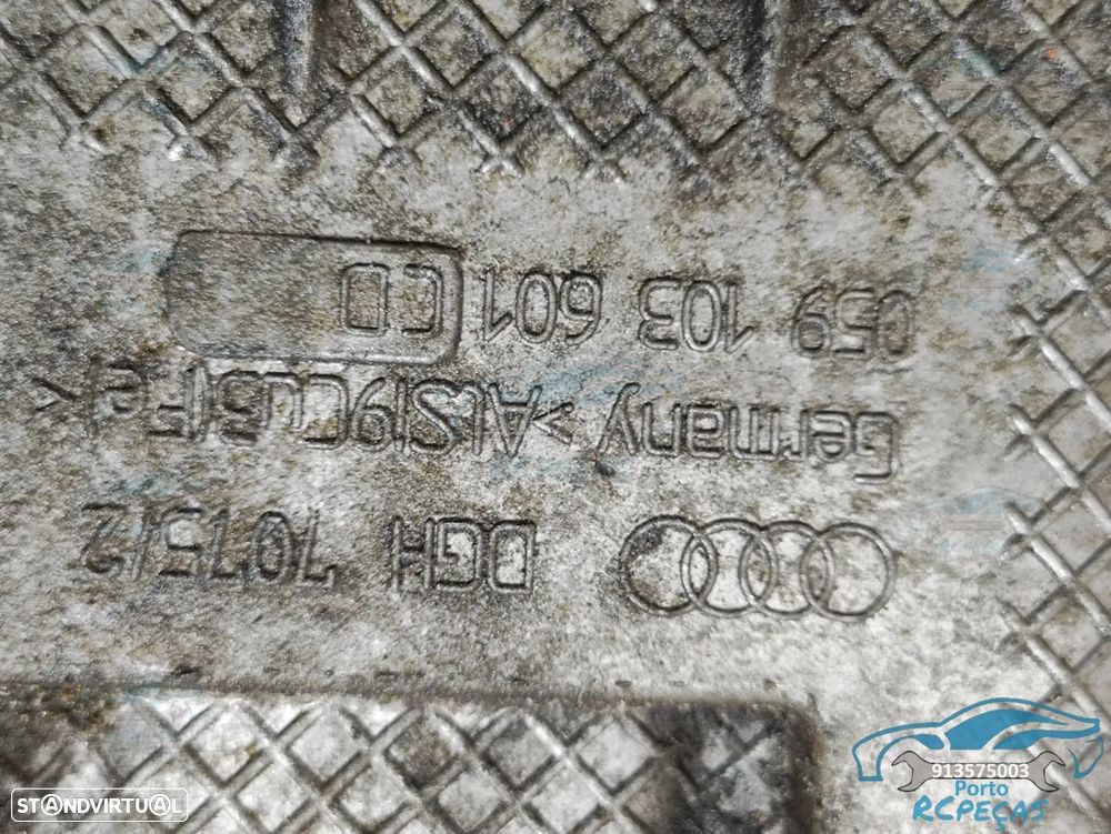 Carter + Suporte de Carter Audi - Motor CDU / CDUC 3.0 TDI V6 24v - 059103602AE | 059103601CD - A7 Q7 A5 A6 - 9