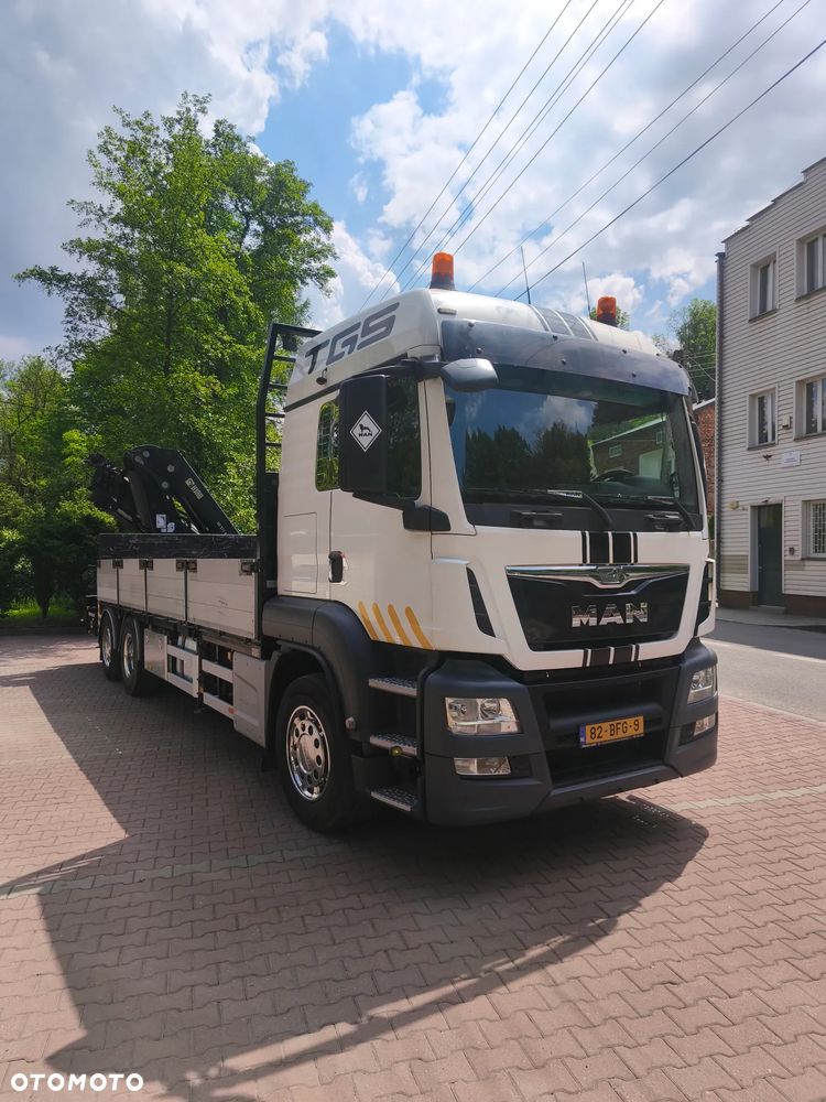 MAN TGS 26.400 hiab 377 6x2 HDS Żuraw - 2