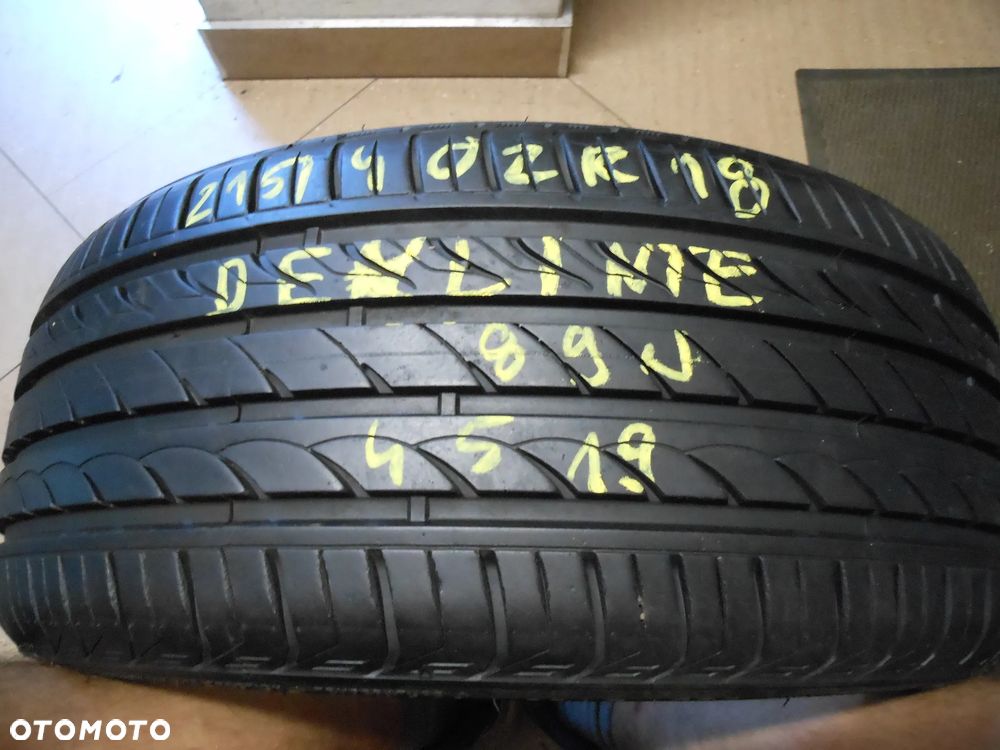 opona pojedyńcza 215/40r18 delinte dh2 7mm lato