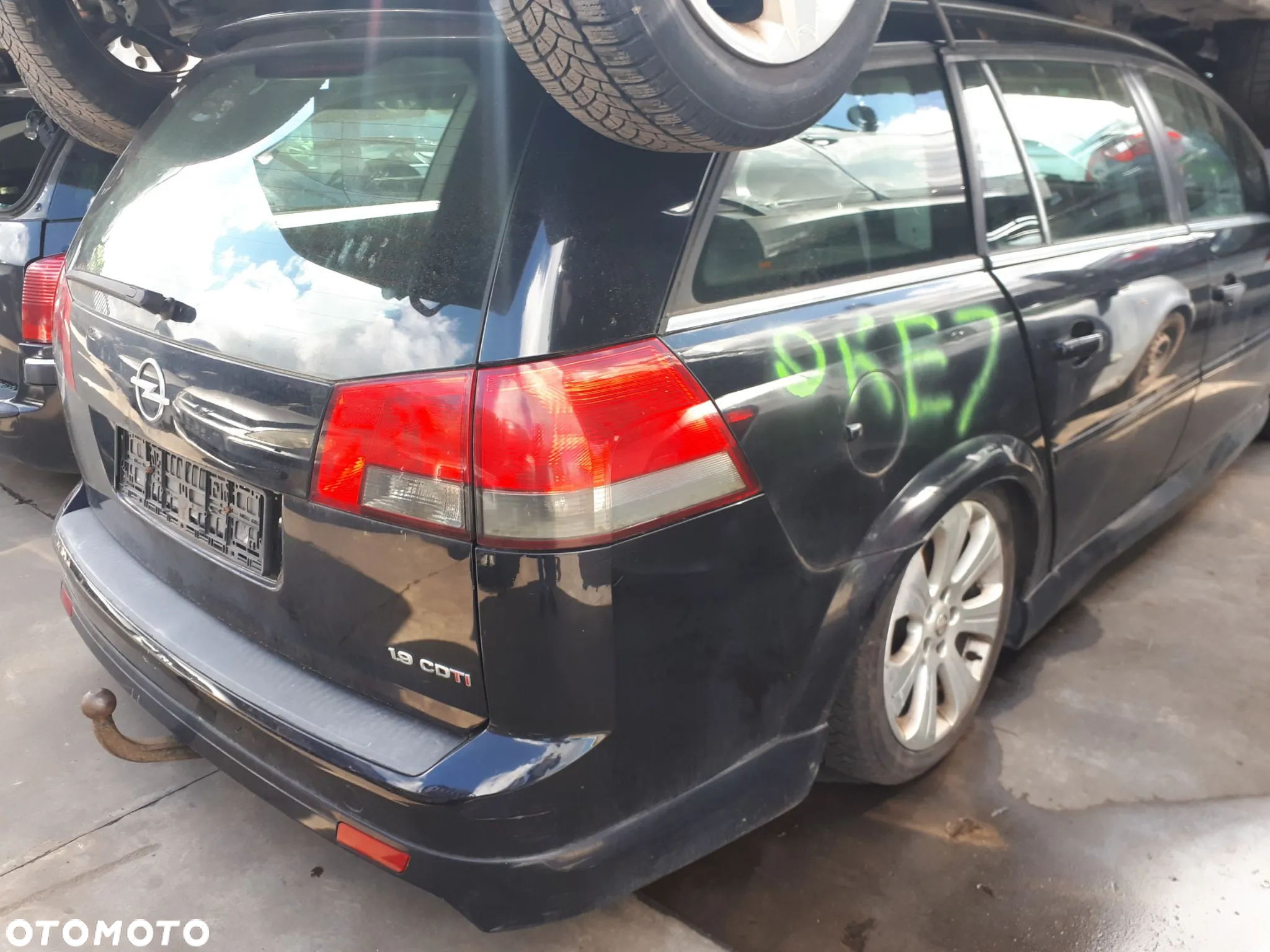 OPEL VECTRA C LIFT KOMBI 05-08 1.9 CDTI KLAPA TYŁ BAGAŻNIKA Z20R - 4