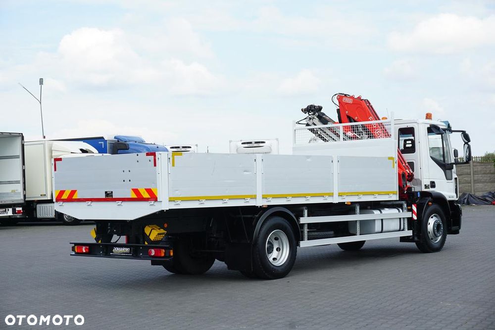 Iveco EUROCARGO / 160-21 / SKRZYNIOWY + HDS / FASSI F110 / ROTATOR / PILOT - 7