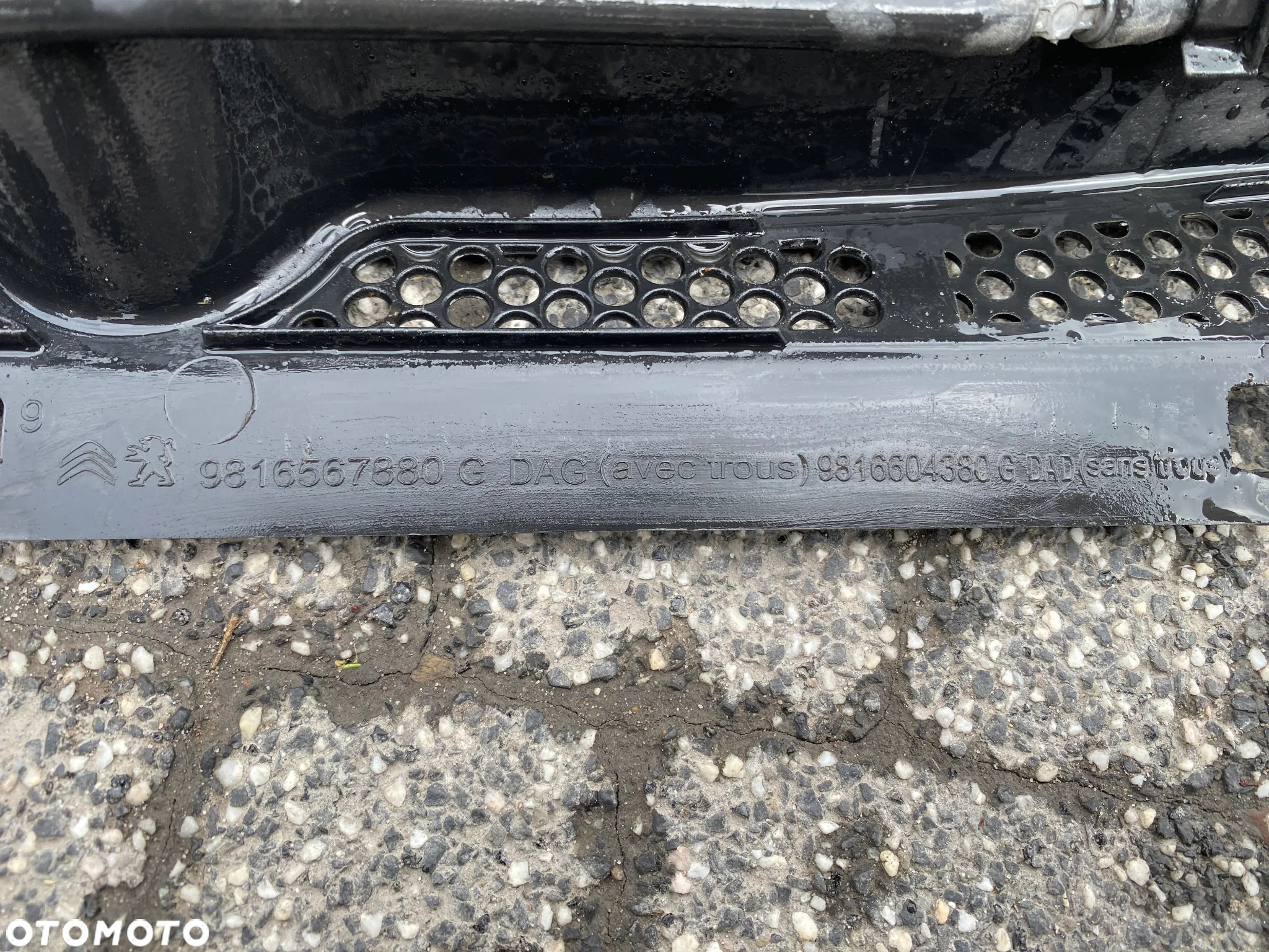 PODSZYBIE PEUGEOT RIFTER BERLINGO PARTNER 9816567880G - 15