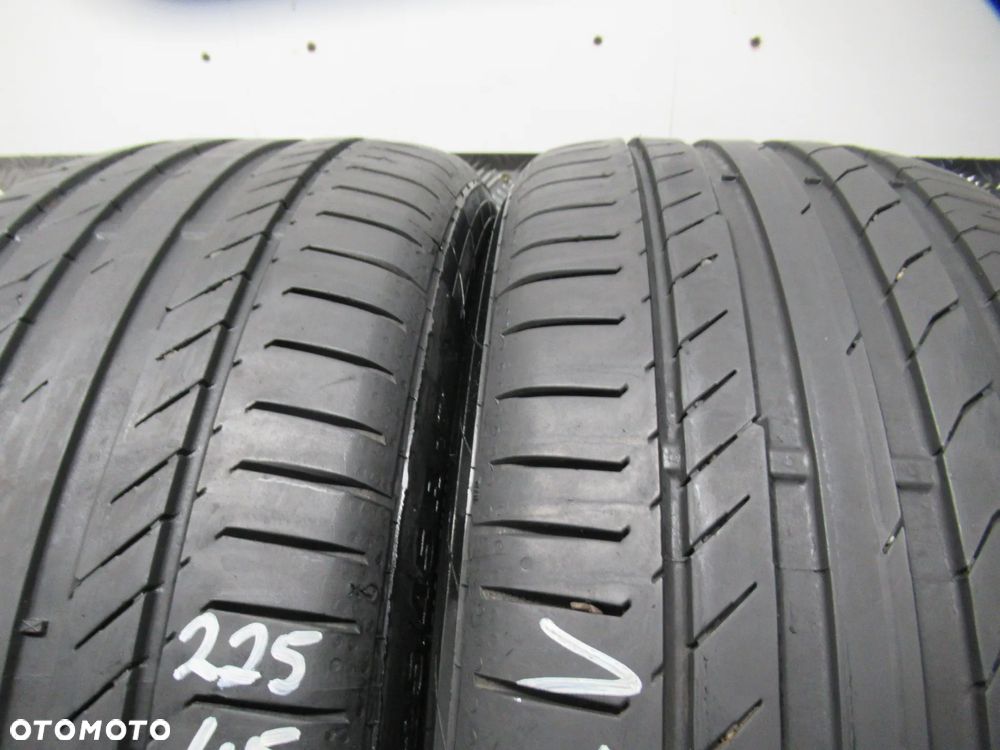 2x Continental SportContact 5 225/45/17 91Y nr.1758 - 2