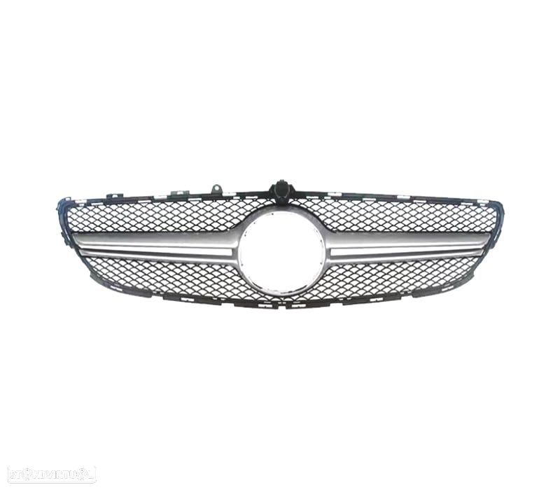 GRELHA FRONTAL MERCEDES CLS C218 W218 X218 14-18 LOOK AMG CROMADO - 2