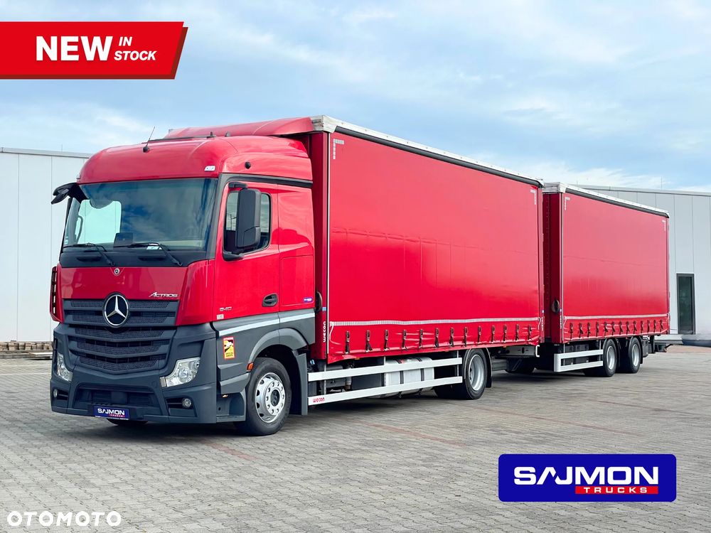 Mercedes-Benz ACTROS 1840 / ZESTAW TANDEM 120 M3 / 7,75 M + 7,75 M / SALON PL - 1