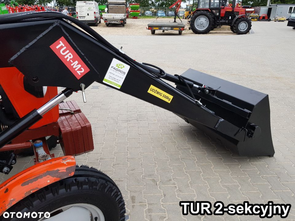 Ładowacz czołowy hydrauliczy TUR URSUS ZETOR c330 c360 Władymirec t25 MASSEY FERGUSON 2 sekcyjny - 17