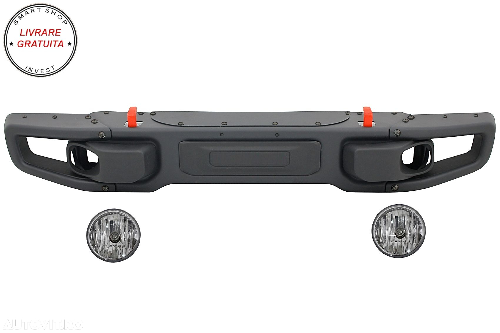 Bara Fata si Grila Centrala Jeep Wrangler / Rubicon JK (2007-2017) 10th Anniversar- livrare gratuita - 2
