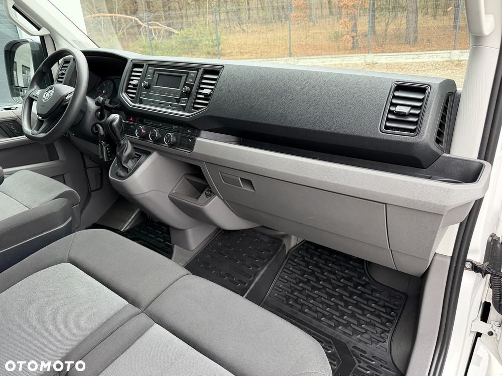 Volkswagen Crafter Brygadowy 7 osób / L4H2 / Oryginalna zabudowa VW / 2.0 TDI 140km / EURO6 / Najbogatsza wersja / FULL LED / Automatyczna skrzynia biegów / FV 23% - 30