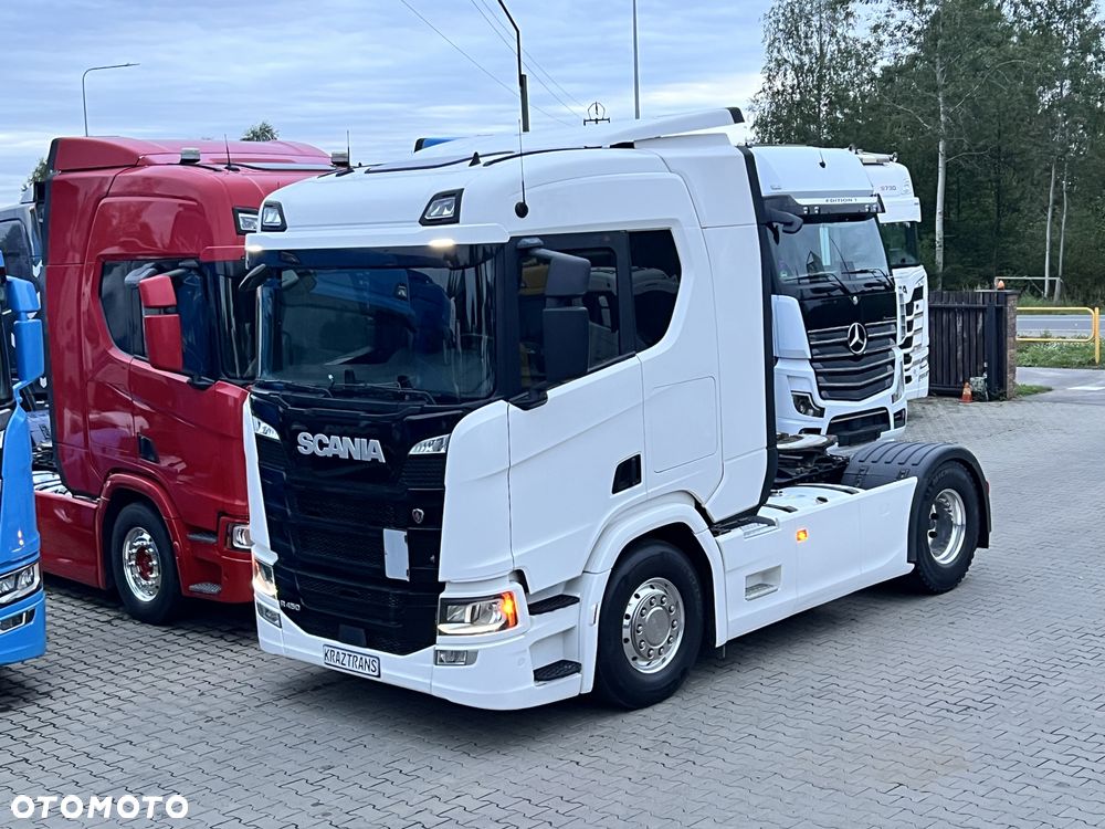 Scania R450 z Niemiec cała na poduszce x6 hydraulika ASO Scania Full LED NAVI - 11