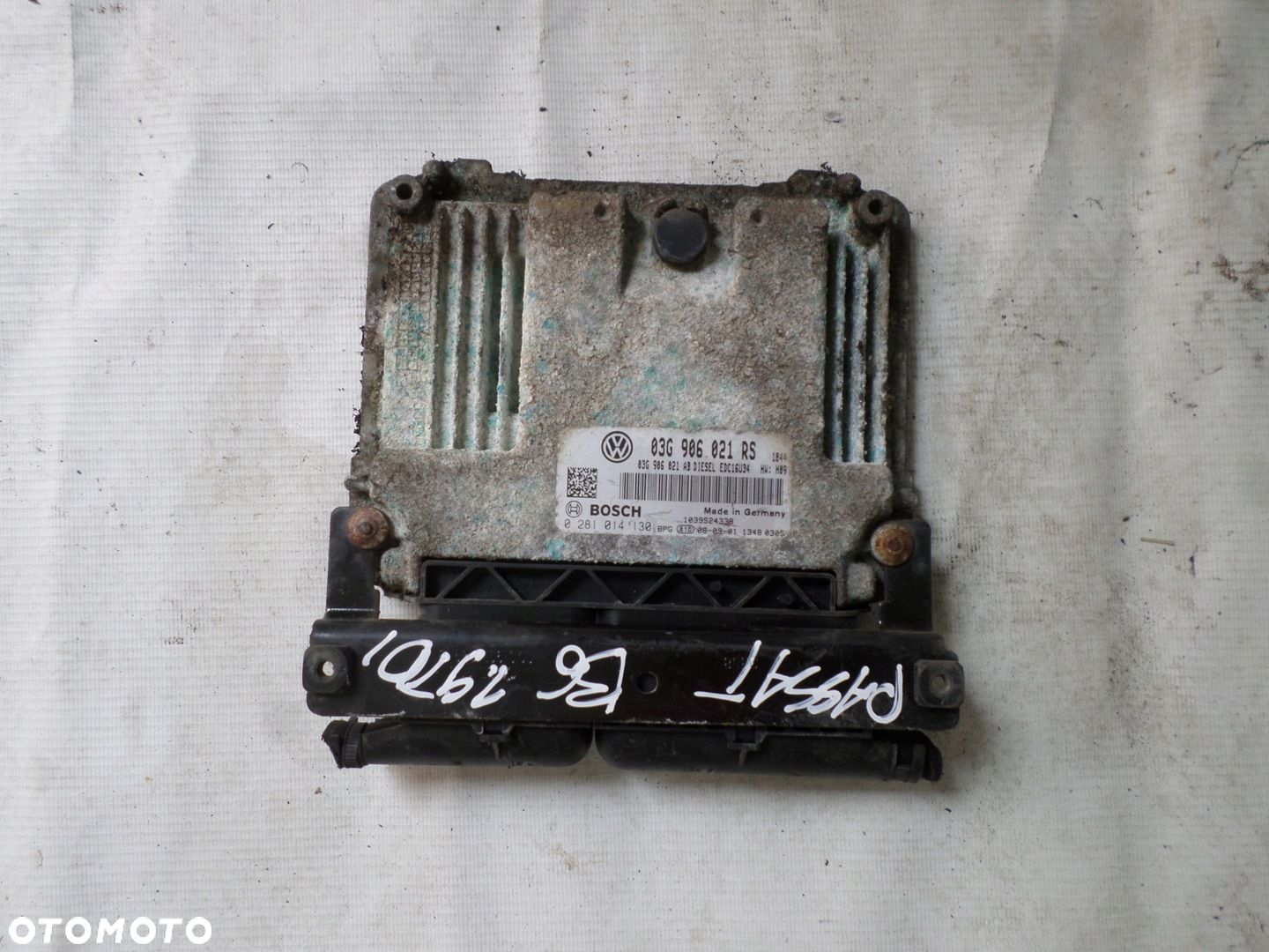 STEROWNIK SILNIKA VW PASSAT 1.9 TDI 03G906021RS - 1