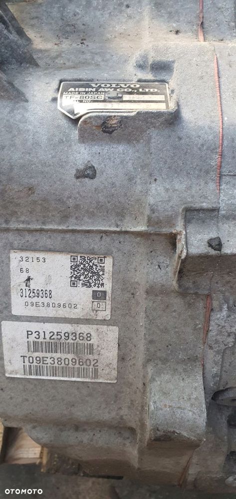 volvo v70 2.4 d5 skrzynia biegów p31259368 tf-80sc - 2