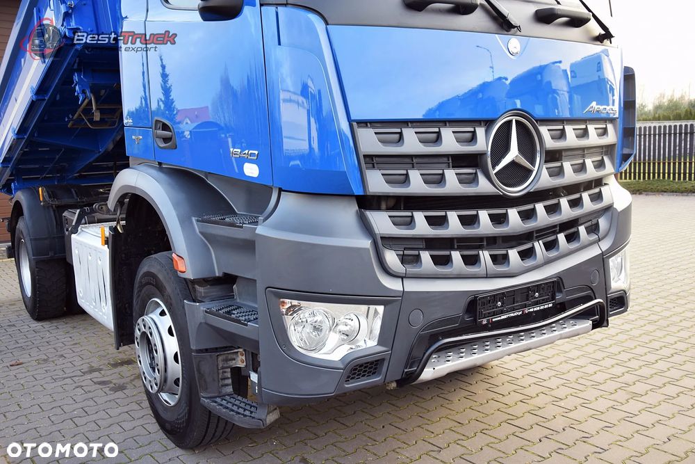 Mercedes-Benz AROCS 1840  / 4X2 / MEILLER KIPPER  4,8m  /  SILNIK  11 L  / DMC 44000 KG / PRZYCZEPA 27T / - 8