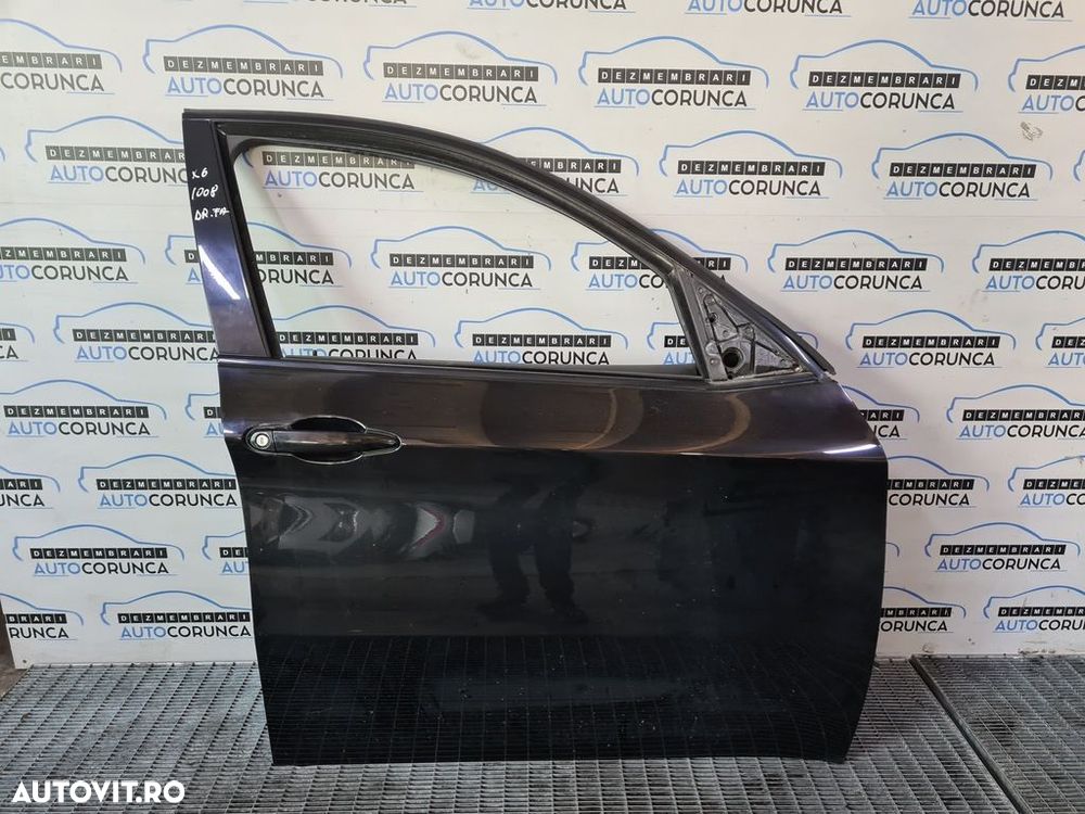 Usa Dreapta Fata BMW X6 E71 2007 - 2015 SUV 4 Usi NEGRU (1008) MICA INDOITURA FARA GEAM ... - 1