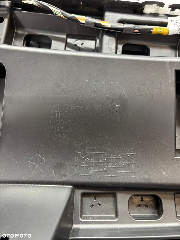 Jeep Wrangler Rubicon Gladiator JL Blotnik Poszerzenie Błotnika Prawe Przód Przednie 6CE74JSCAI - 14