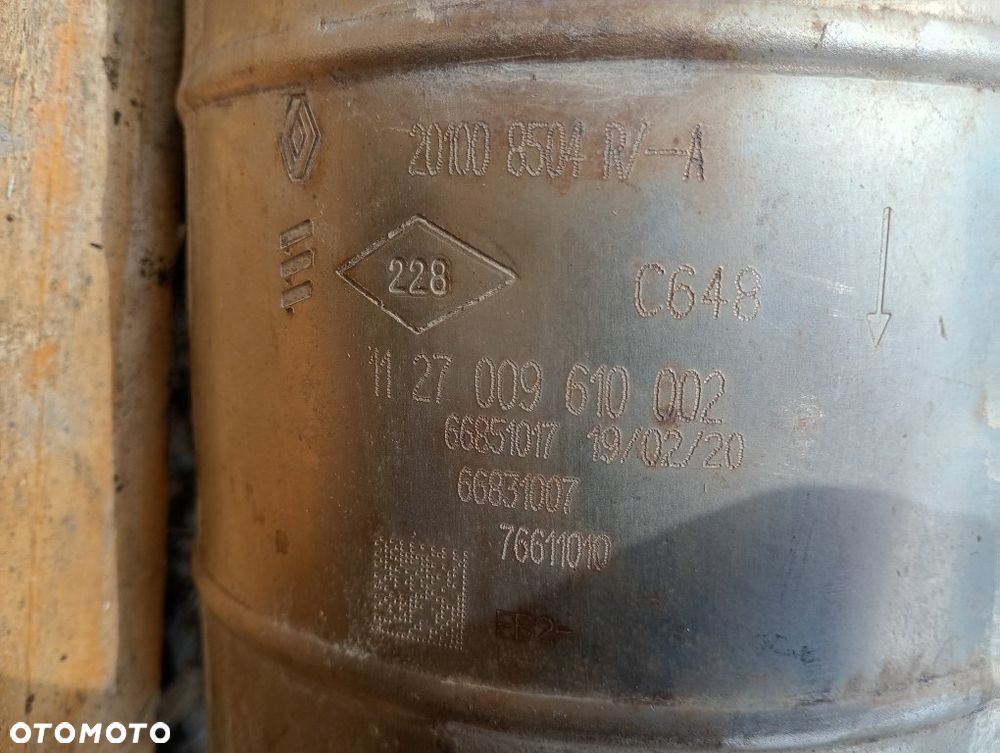 filtr dpf fap katalizator adblue nox C648 201008504R renault master movano b lift nv400 2.3 dci euro6 2021r - 10