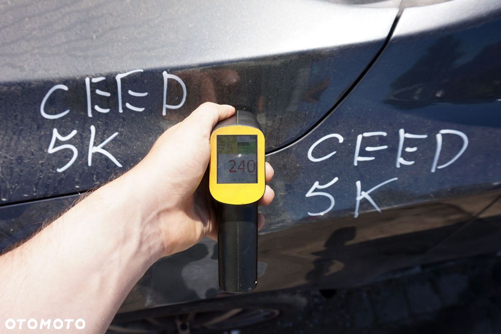 MASKA ZDERZAK BŁOTNIKI LAMPY CEED I LIFT 5K  KIA 2009-2012 CZARNY PRZÓD KOMPLETNY - 7