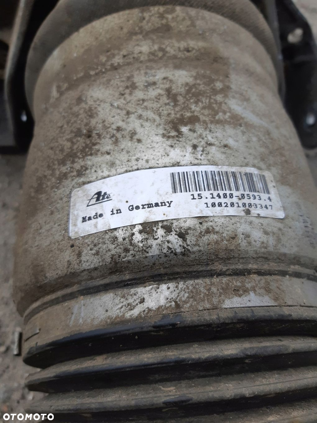 AUDI Q7 4L AMORTYZATOR PNEUMATYCZNY LEWY PRZÓD 7L8616039D - 9