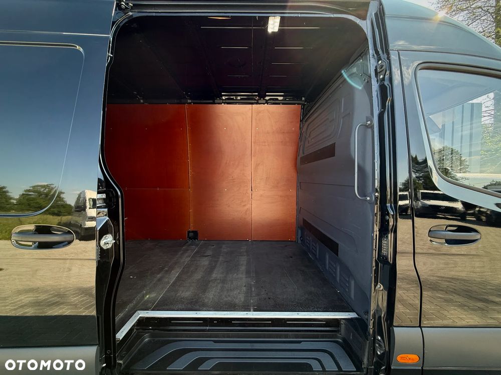 Mercedes-Benz Sprinter 315 CDI / Maxi L3 H2 / 2021 ROK Automat 9G Tronic / Czarny / Reflektory LED / Zarejestrowany w PL - 7