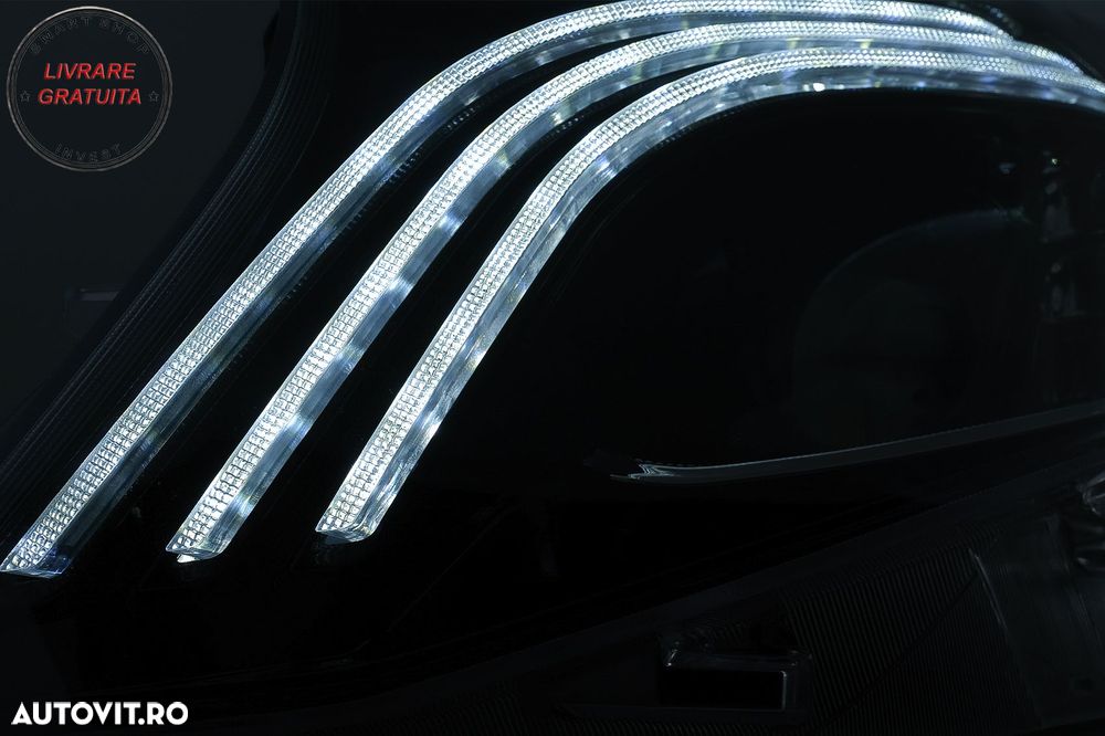 Faruri Full LED Mercedes V-Class W447 (2016-2020) Negru- livrare gratuita - 16