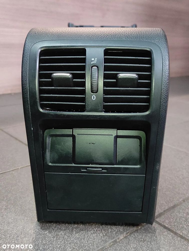 VW PASSAT B6 B7 USA PODŁOKIETNIK TUNEL SKÓRA SKÓRZANY - 9
