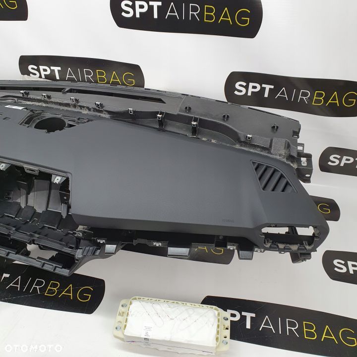SEAT LEON 4 IV DESKA ROZDZIELCZA KONSOLA KOKPIT PULPIT PODUSZKI AIRBAG AIR BAG PASY KIT SET - 4