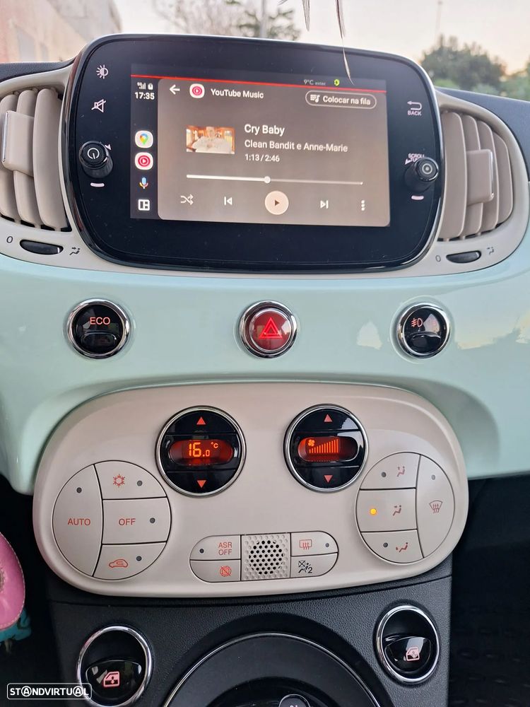 Fiat 500C 0.9 8V TwinAir Dualogic S&S Collezione - 14