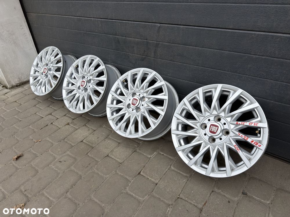Felgi aluminiowe 15” 4x98” do Fiat - 1