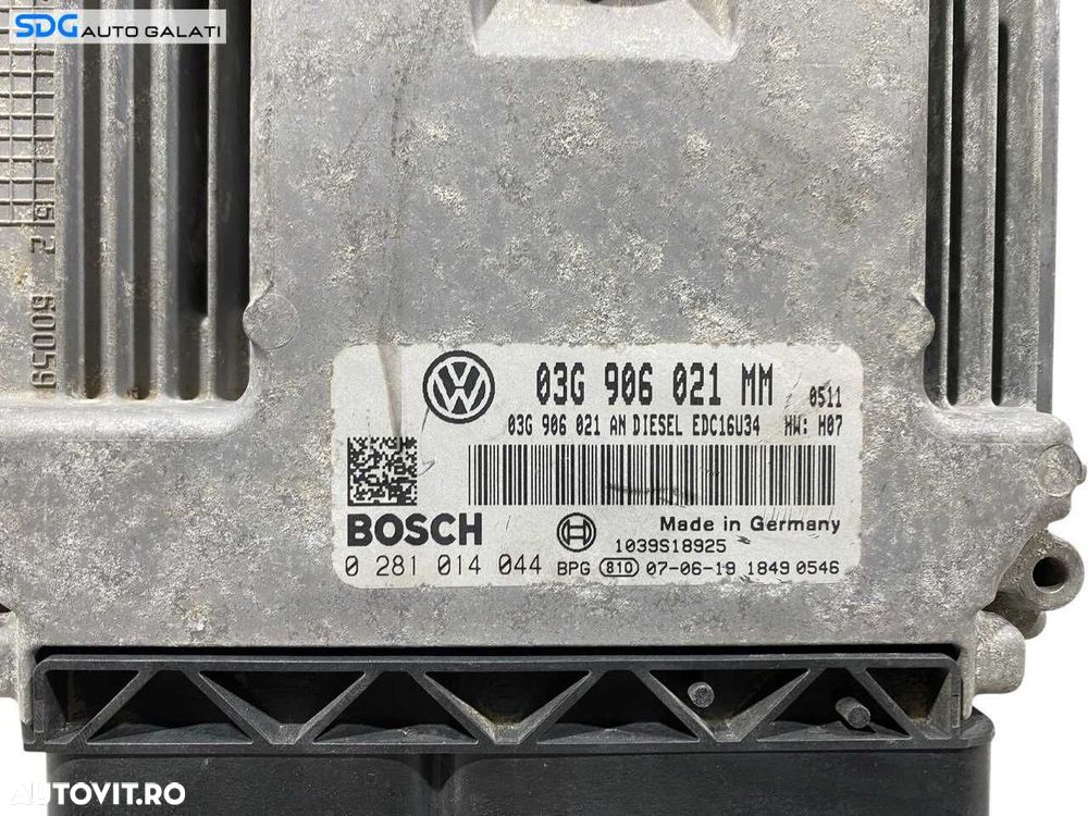 ECU Calculator Motor Volkswagen Passat B6 1.9 TDI 2005 - 2010 Cod 03G906021MM 0281014044 [L6427] - 3