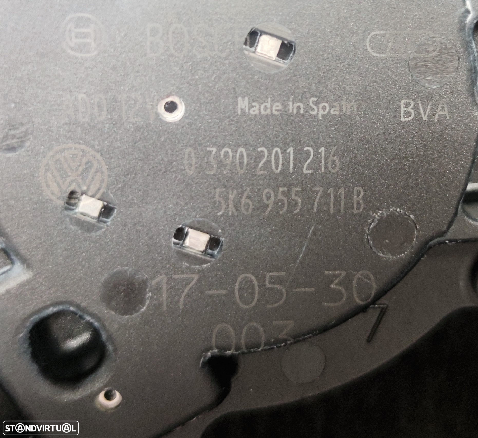 MOTOR LIMPA VIDRO TRASEIRO VW POLO - 4