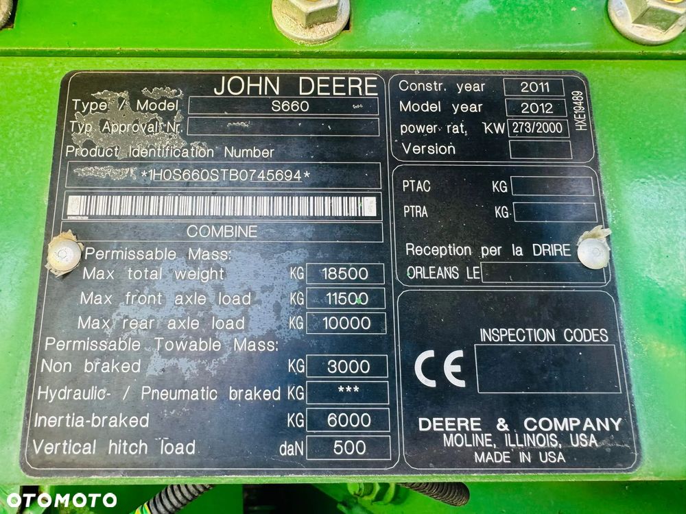 John Deere S660i - 6