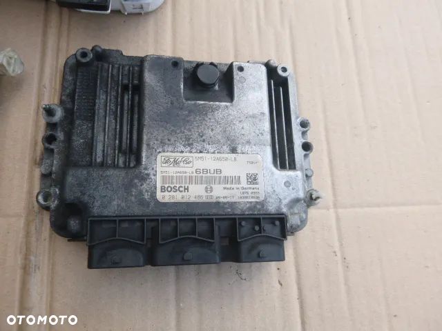 ZESTAW STARTOWY KOMPUTER STACYJKA IMMOBILIZER FORD FOCUS MK2 1.6 TDCI - 22