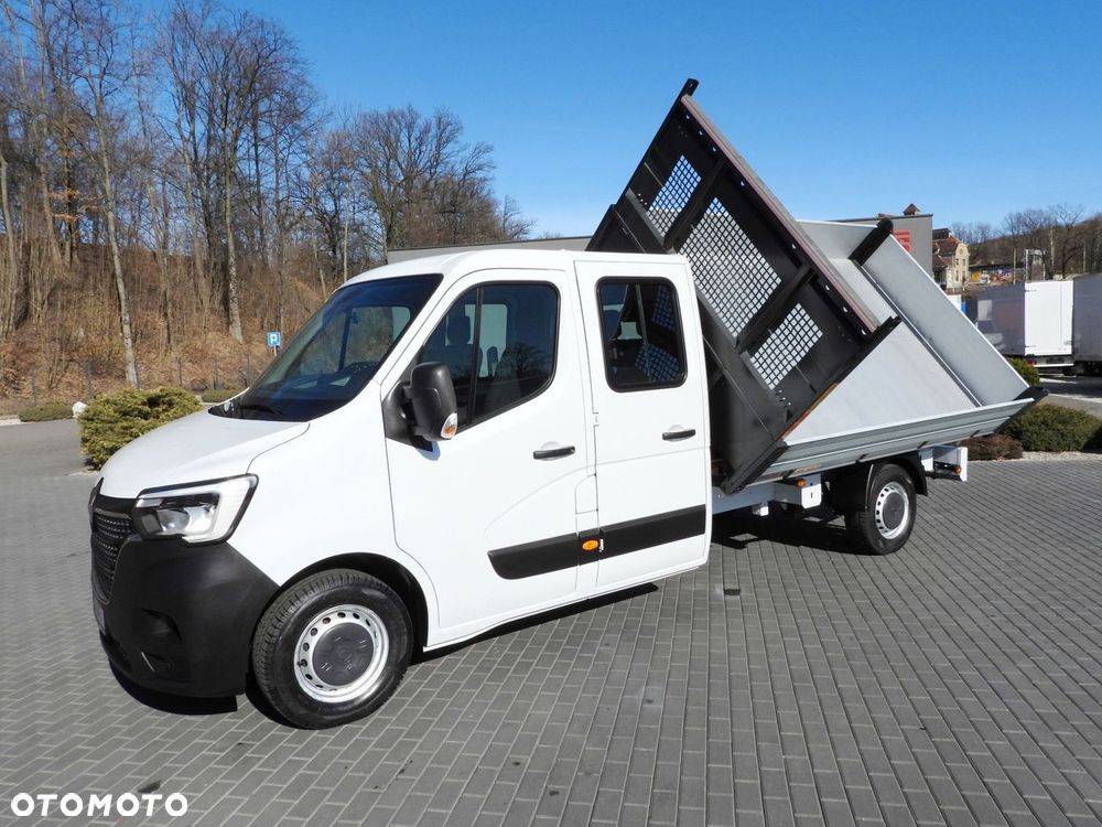 Renault MASTER WYWROTKA TROJSTRONNA PODWÓJNA KABINA DOKA 6 MIEJSC LEDY  145KM - 19