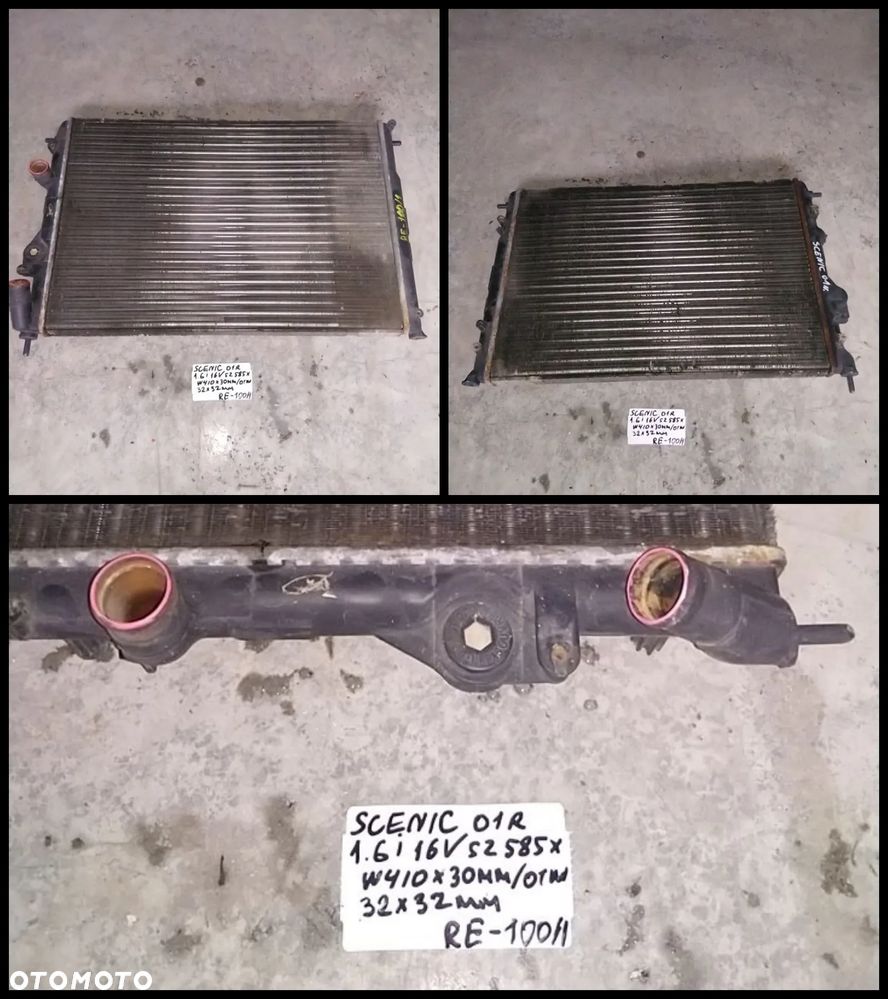 RENAULT CHŁODNICA WODY - 10