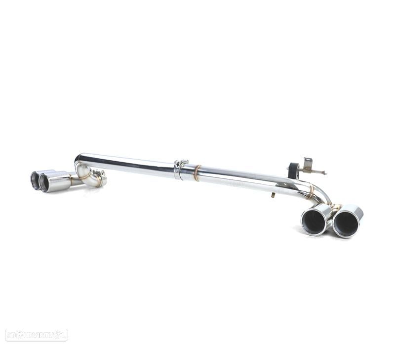 JOGO DE CONVERSÃO 4 TUBOS DE ESCAPE BMW E90 E91 LOOK M DUPLO AMBOS LADOS - 3