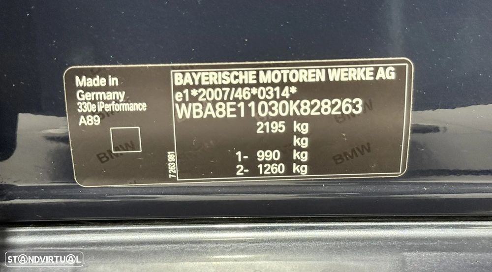 BMW 330 e iPerformance Advantage - 55