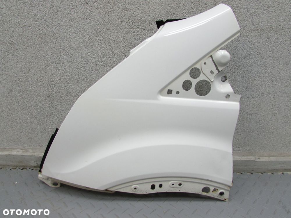 FORD TRANSIT VIII MK8 14-19 BLOTNIK PRZOD LEWY FROZEN WHITE - 1