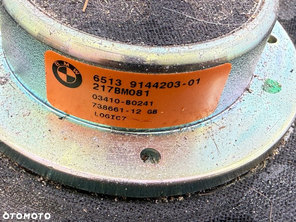 Głośniki głośnik Logic7 bmw e84 e87 e90 e91 9143121 9143135 8 szt - 9