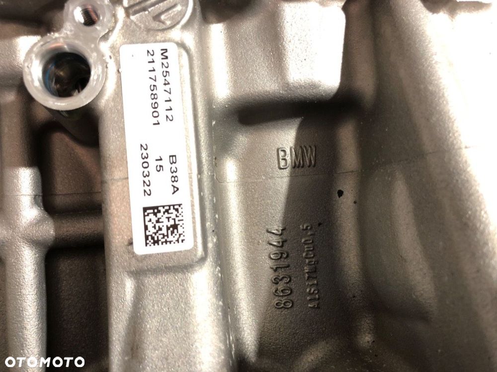 SILNIK  BMW X1 (U11) 2022-2025 s-drive 2.0i 115kW [156KM] BENZYNA B38A15P - 8