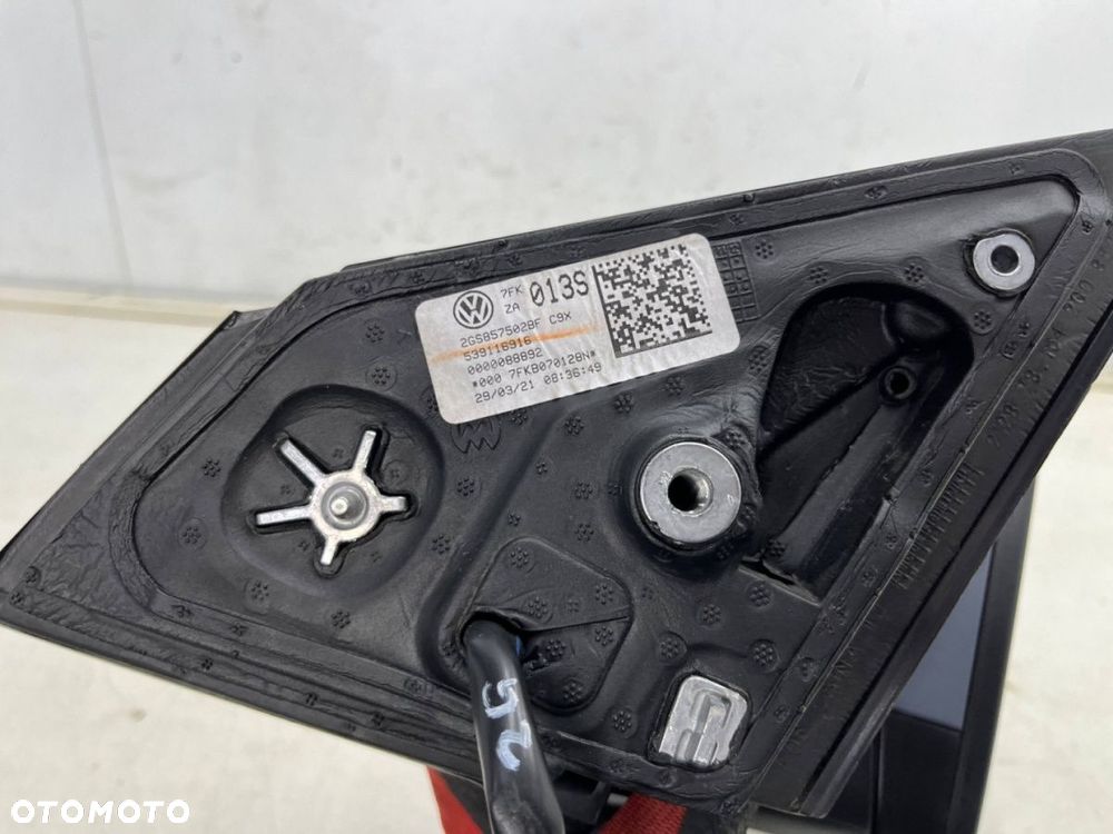 Lusterko VW Polo 6 VI 2g 17r.- PRAWE elektryczne podgrzewane 6 pin kompletne EUROPA - 12