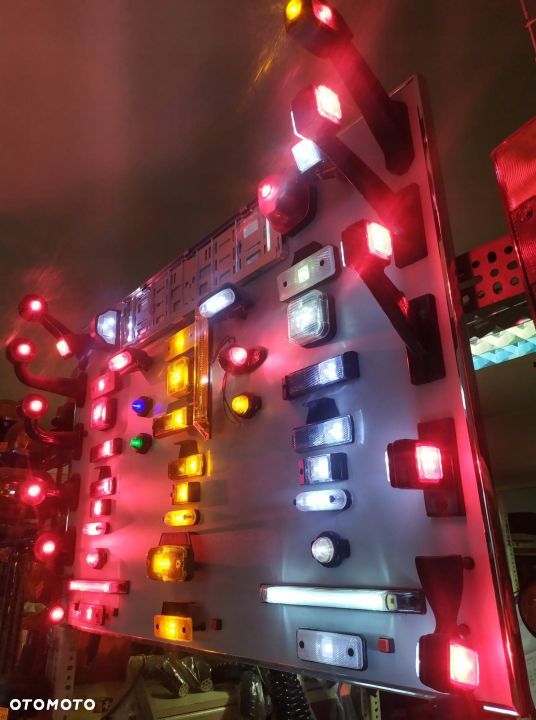 LAMPA OBRYSOWA LED OBRYSÓWKA PRZYCZEPA NACZEPA TIR - 12