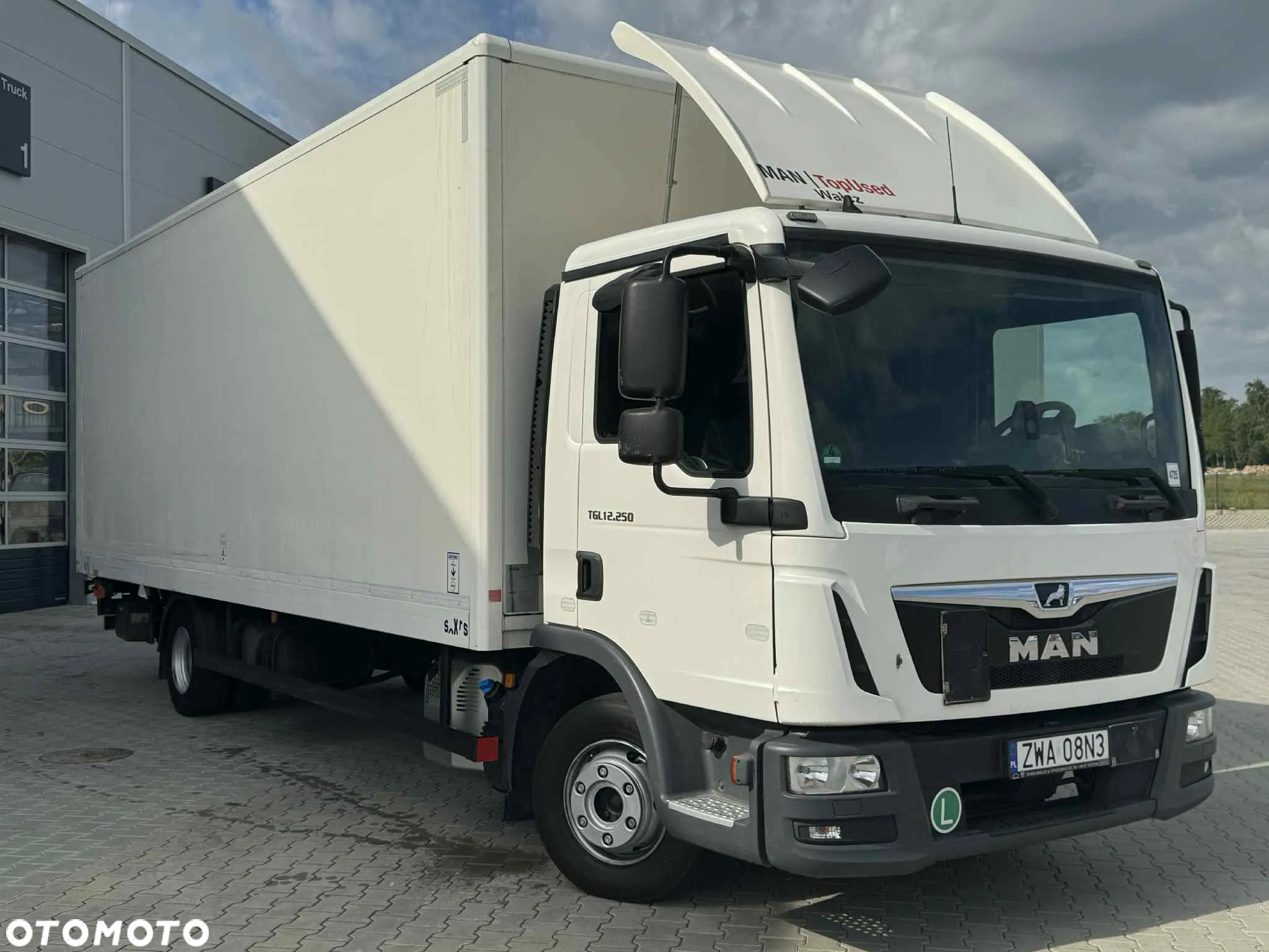 MAN TGL 12.250 KONTENER + WINDA - 2