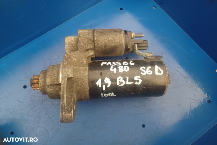Electromotor 0001123012   02Z911023F Volkswagen VW Passat B6 [2005 - - 1
