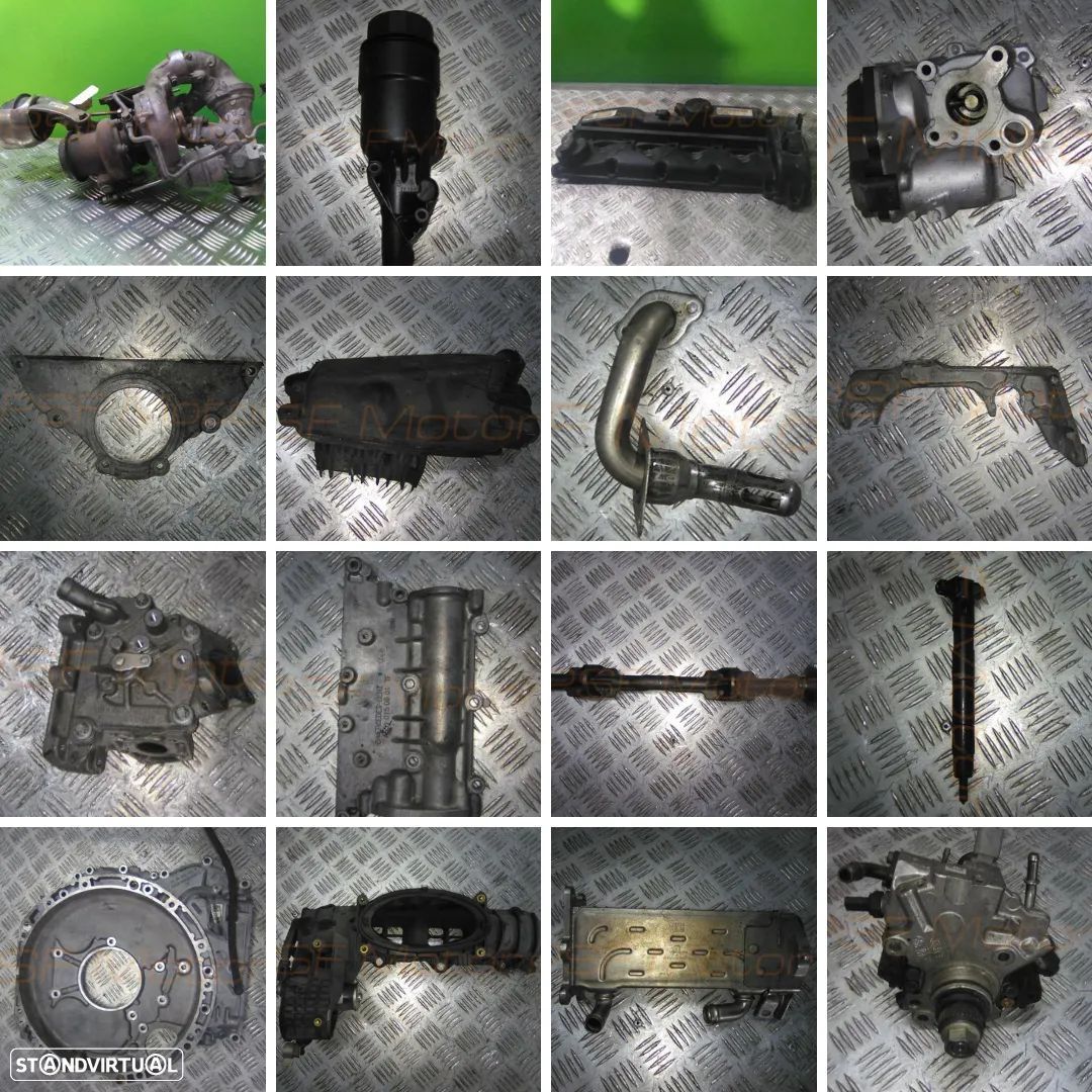 Peças Motor Mercedes C220 2.2Cdi 2010 Ref 651911 / 651.911 - 1