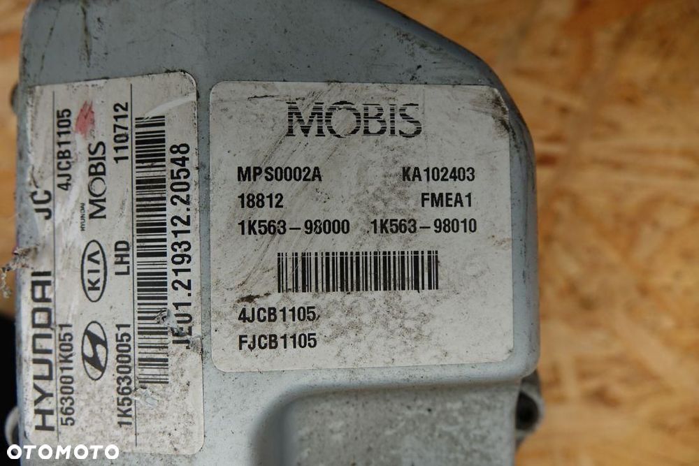 WSPOMAGANIE ELEKTRYCZNE KOLUMNA HYUNDAI IX20 1K56300051, 563001K051 - 4