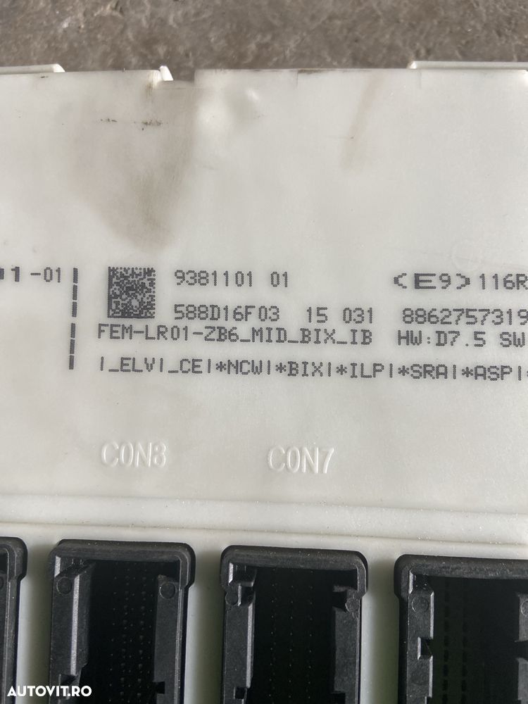 Chit pornire bmw f36 dde fem bdc cheie cod8582155 cod93811101 - 3