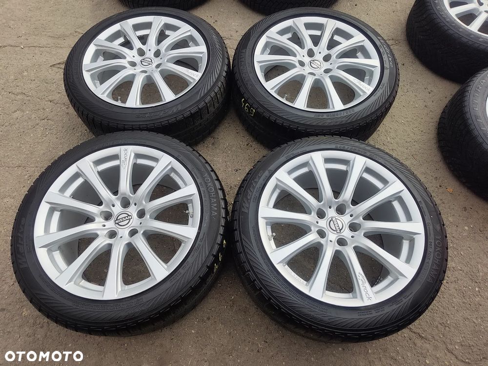 5x114,3 Felgi Aluminiowe Alufelgi 9j 8j 18 Koła Zimowe Zima 5x114 Nissan 350Z 370Z Skyline 7,5-6mm Legnica ALU-RAD 225/50 245/45 - 19