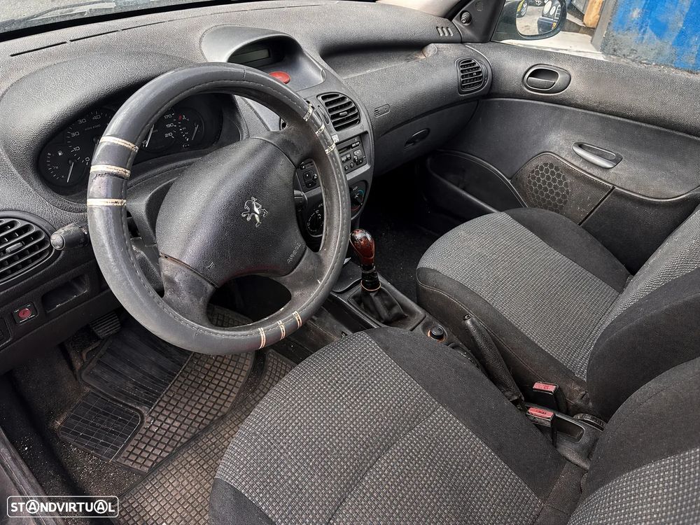 PEUGEOT 206 SW (2EK) 1.1 Gasolina 60 cv  44 kW 2002 - 2007 HFX (TU1JP) para peças - 5