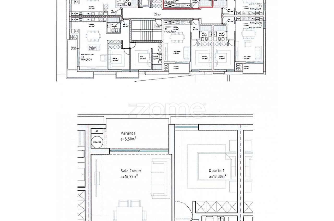 Apartamento T1 | Brufe - Grande imagem: 2/13